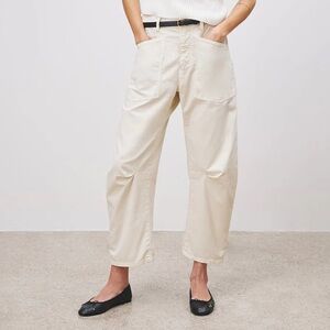 Nili Lotan Shon Pant Eggshell